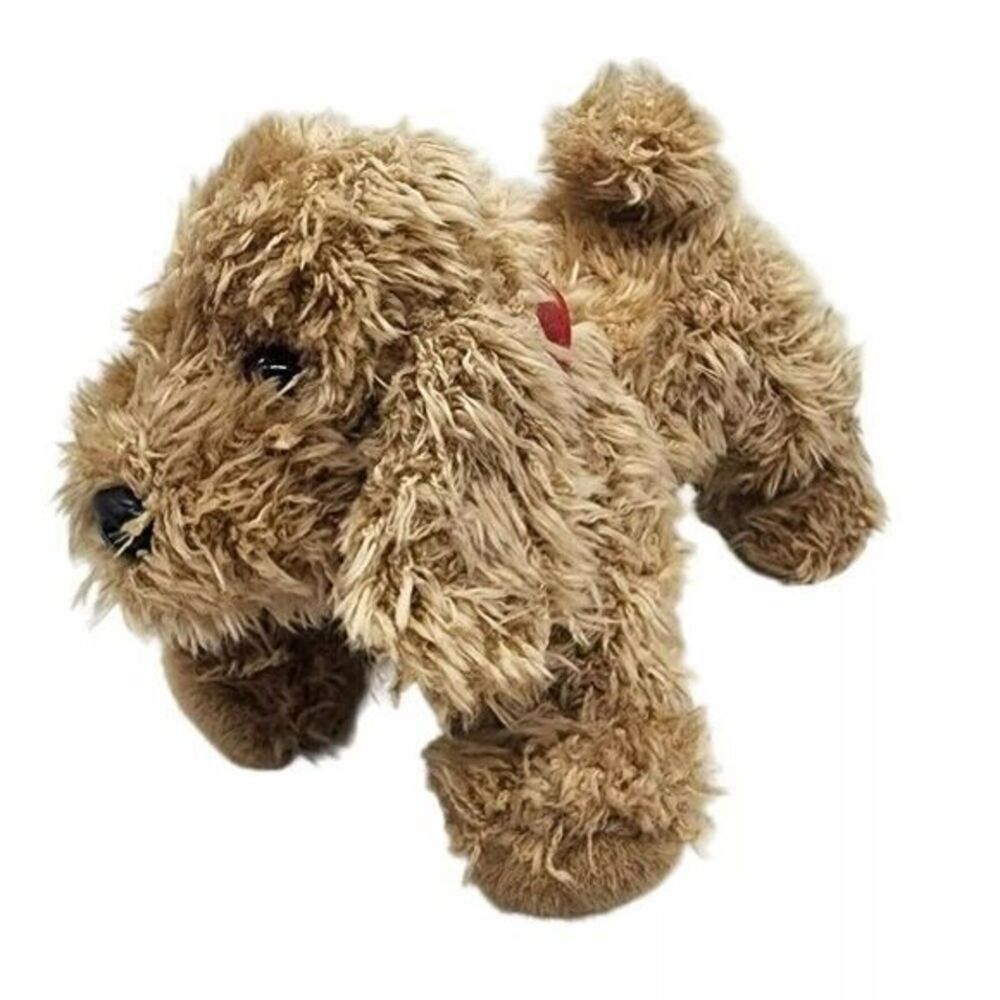 Gund Barky Plush Puppy‎ 8" 5032 Light Brown Stuffed Animal Vintage 80's New